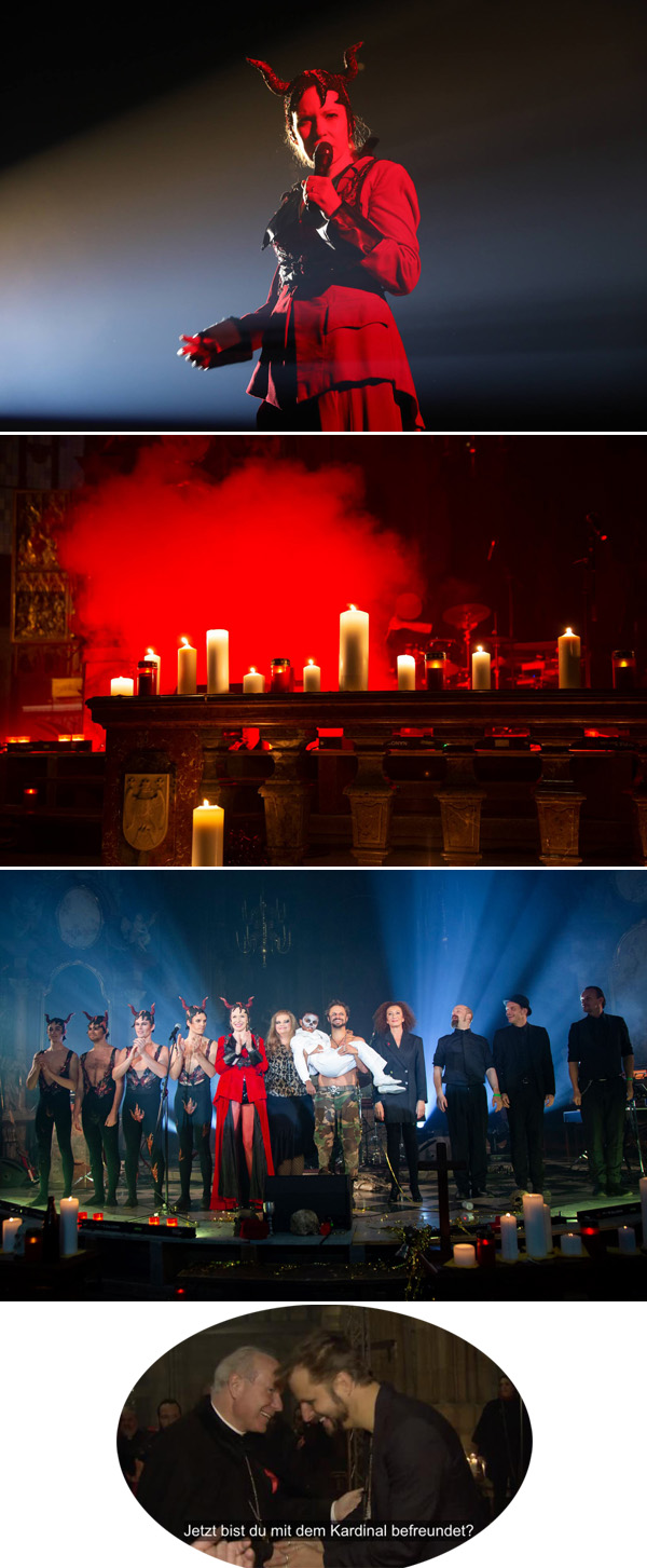 Rock concert at Vienna Cathedral 3